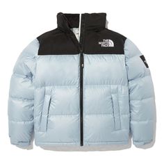 THE NORTH FACE NOVELTY Nuptse Jacket SKY BLUE NJ1DN50M   -  KICKSCREW Blue Functional Puffer Jacket For Outdoor, Functional Blue Puffer Jacket For Outdoor, Blue Long Sleeve Puffer Jacket For Hiking, Blue Functional Puffer Jacket For Outdoor Activities, Blue Hooded Puffer Jacket For Hiking, Functional Blue Puffer Jacket, Blue Outerwear For Ski Season, Blue Outerwear For Ski Season Outdoor Activities, Blue Outerwear For Ski Season And Outdoor Activities