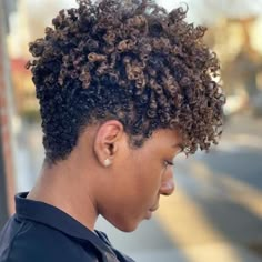 75 Most Inspiring Natural Hairstyles for Short Hair Pixie Hairstyles Natural Hair, Very Short Afro, Short Natural Hair For Black Women, Pixie Cut Natural Hair, Big Chop Curly Hair, Pixie Curly Hair, Tapered Cut Natural Hair, Natural Haircuts For Black Women, Undercut Natural Hair