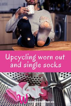 Little helpers and nice decor made from old socks Old Socks Ideas Diy Crafts, Socks Diy Ideas, Upcycle Socks, Clothing Upcycle Diy, What To Do With Old Jeans, No Sew Refashion, Fun Things To Sew, Upcycling Ideas Diy