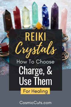 Reiki Crystals: How to Choose, Charge & Use Them for Healing Crystal Therapy Healing, Energy Stones Crystal Healing, Aromatherapy Oil Blends, Spiritual Vibes, Earth Healing, Massage Therapy Techniques