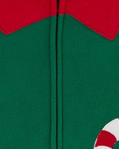 Crafted in cozy fleece with an easy zip up the front, this cozy 1-piece lets your little one dress up like Santa's helper! Elf Outfit, Elf Clothes, Carter Kids, Santa Helper, Graphic Templates, Girls Pajamas, Shop Clothing, New Outfits, Little One