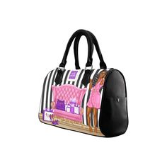 Perfect for the boss that is looking for an every day handbag. It’s spacious and functional for your everyday must haves. • Made from canvas material and high-grade PU leather.• Lined interior features backwall zippered, large capacity.• Double PU leather handles, measures approximately 13.4"(L) x 6.3"(W) x 9.0"(H).• Single zippered top closure. **This item ships in 14-21 business days** Large Capacity Shoulder Duffle Bag For Shopping, On-the-go Satchel Bag With Leather Trim, Large Capacity Coated Canvas Satchel With Double Handle, Leather Canvas Bag With Large Capacity For On-the-go, Large Capacity Duffle Bag With Double Handle For Shopping, Shopping Tote Travel Bag With Zipper, Large Capacity Tote Duffle Bag For Shopping, Large Capacity Leather Canvas Bag For On-the-go, Rectangular Coated Canvas Travel Bag For Shopping