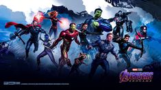 an image of the avengers movie poster