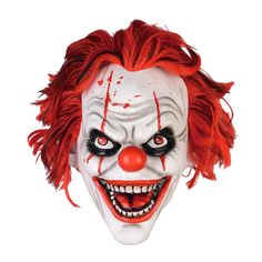 PRICES MAY VARY. 【Halloween Masks for Adults Occasion】- This horror clown mask perfect for Masquerade Parties, Gifts, Costume Parties, Carnival, Christmas, Easter, New Years Eve Party, Stage Performances, Halloween, dancing parties 【Clown Mask Size】Creepy clown killer mask one size that fits most adults and teens, fine workmanship & breathable design, excellent gift for all people 【Material】Horror Clown mask is made of natural latex, which is environmentally friendly, non-toxic & breathable, eye Scary Clown Mask, Horror Clown, Horror Mask, Carnival Christmas, Men Cosplay, Eye Hole, Scary Clown, Clown Mask, Horror Masks