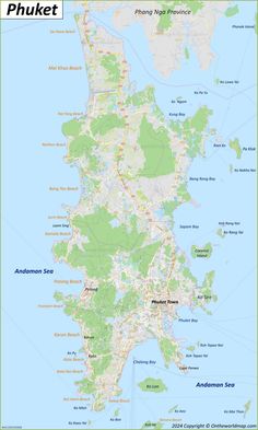 Detailed Map of Phuket Quick Saves