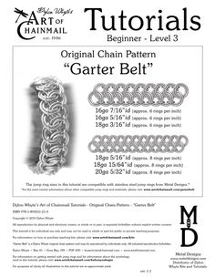 the instructions for how to make an origa chain bracelet with pictures and text on it