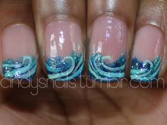 Pinterest Fail, Wave Nails, Swirl Nails, Get Nails, Fabulous Nails