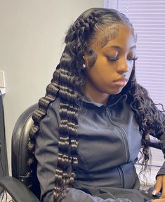 Quick Weave With Crimps, Cute Sew Ins, Girls Braided Hairstyles Kids, Deep Wave Bundles, Bombshell Hair, Weave Ponytail Hairstyles, Crimped Hair, Special Occasion Hairstyles