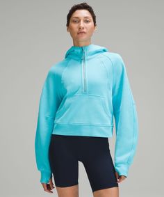 Scuba Oversized Half-Zip Hoodie | Women's Hoodies & Sweatshirts | lululemon Lululemon Hoodie With Double-lined Hood For Winter, Lululemon Activewear With Drawstring Hood For Workout, Lululemon Hooded Hoodie For Winter, Lululemon Hooded Winter Hoodie, Lululemon Long Sleeve Functional Sweatshirt, Lululemon Functional Long Sleeve Sweatshirt, Lululemon Functional Fall Sweatshirt, Lululemon Functional Winter Sweatshirt, Functional Lululemon Sweatshirt For Fall