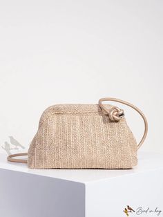 Bird in Bag - Fashionable Shoulder Bag Baguette Clutch for Everyday, Vacation, and Travel Trendy Beige Rectangular Pouch, Beige Pouch Baguette Bag For Daily Use, Beige Baguette Bag With Removable Pouch, Everyday Beige Baguette Pouch Bag, Trendy Beige Satchel Clutch, Beige Pouch Baguette Bag For Everyday Use, Beige Baguette Bag For Evening, Beige Crossbody Evening Bag For Everyday Use, Rectangular Evening Bag For Spring Travel