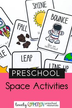 printable space activities for preschool and homeschool