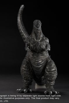 This figure is based on Sakai’s garage kit prototype, which was modeled after the Godzilla that appeared in the iconic overpass scene featured in the movie’s trailer and unveiled in 2017 and just so happens to be the Godzilla that Sakai believes to be the coolest. Shin Godzilla, Showa Era, Monochrome Color, Movie Releases, Blu Ray, Limited Time