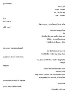 an image of a poem written in black and white with the words'what do you love