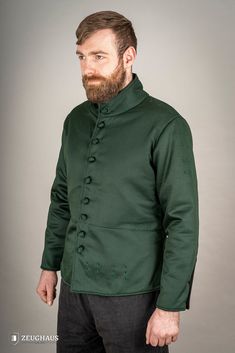 Our 15th-century-style arming doublet is designed to fit into any armor set with ease, providing a secure fit and sturdy anchorage for the legs, arms, and shoulders. Crafted from lightweight yet resilient cotton, it offers superior comfort and protection. • Dyed with natural dyes. For best results, wash by hand with cold water and mild detergent. We also advise turning the garment over to protect the garment’s outer side. • External fabric is made up of 100% cotton • Padding is made of 100% poly Fitted Medieval Outerwear For Fantasy Events, Medieval Outerwear For Larp With Historical Design, Historical Design Outerwear For Medieval Festivals, Medieval Style Outerwear For Larp And Festivals, Medieval Style Outerwear For Larp And Medieval Festivals, Elven Outerwear For Medieval Festivals, Medieval Style Outerwear For Fantasy Events, Black Week, Waist Circumference