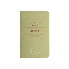 a green book with the title bird in the books written on it's cover