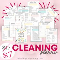 the ultimate guide to cleaning planner