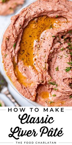 how to make classic silver pate in the food charlatan style with text overlay