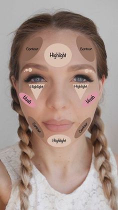 Teknik Makeup, Cake Cinnamon, Foundation Tips, Makeup Brushes Guide, Makeup Face Charts, Makeup Help, Lava Cake, Face Makeup Tutorial