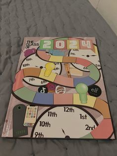 #yearbook #yearbooktheme #classof2024 #school Yearbook Division Page Ideas, Yearbooks Ideas Themes, Yearbook Cover Inspiration, Yearbook Themes Retro, Board Game Yearbook Theme, Disney Yearbook Theme, Cute Yearbook Ideas, Yearbook Fun Pages