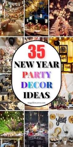 new year party decor ideas that are easy to do