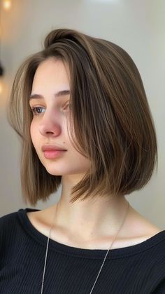 9000+ hair styles, long hair styles, hair color, Trendy and Unique Hairstyle --- Wedding Hair, Girl Hair Woman Short Hairstyles For Round Faces, Hair Styles Long Hair, Hair For Round Face Shape, Short Haircuts With Bangs, Feminine Hairstyles, Portrait References, Bangs For Round Face, Swept Bangs, Edgy Haircuts