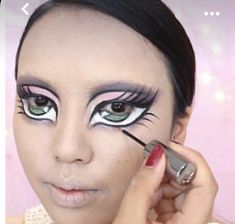 Promise Tamang, Doll Face Painting, Bratz Doll Makeup, Blue Eyes Natural, Pop Art Makeup