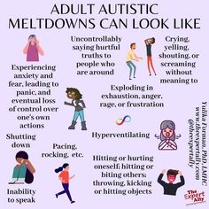 Asd Meltdown, How To Adult, Sleep Food, Depersonalisation Help, Being Neurodivergent, What Is Neurodiversity, Nonverbal Learning Disorder, How Autistics Show Love