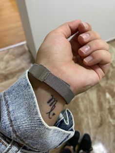 #fossilwatch
#virgotattoo Virgo Wrist Tattoos For Women, Virgo Hip Tattoo, Virgo Cursive Tattoo, Libra Tattoo Hand, Virgo Wrist Tattoo, Small Inside Wrist Tattoos For Women, Virgo Neck Tattoo, Virgo Tattoo Black Women, Virgo Sign Tattoos For Women