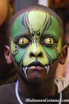 Carnaval Make-up, Face Painting For Boys, Kids Face Paint, Halloween Makeup Scary, Face Painting Halloween, Boy Face, Face Painting Designs