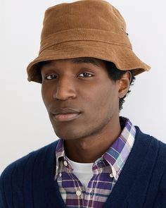 Corduroy Bucket Hat, Cold Weather Accessories, Hats For Men, Fashion News, Bucket Hat, Accessories Hats, J Crew, For Men, Hats