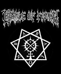 the logo for cradle of flesh