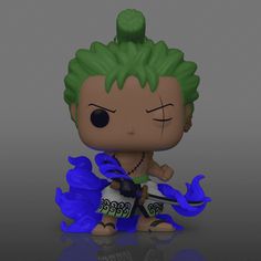 Unleash the power of Enma with Zoro! This Funko Pop captures Roronoa Zoro wielding the legendary sword Enma from 'One Piece.' With its ability to channel and control Busoshoku Haki, Enma enhances Zoro's already formidable swordsmanship. Add this dynamic figure to your collection and witness the swordsman's mastery reach new heights! Roronoa Zoro Enma, Zoro Enma, Dark Pop, Disney Dragon, Funko Figures, New Era Hats, Set Sail, Good Smile