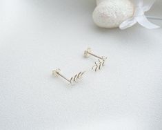 Leaf Stud Earrings Silver Leaf Branch Earrings Olive Branch Stud Earrings Tiny Leaf Earrings Minimalist Stud Earrings Gold Birthday Gift - Etsy Adjustable Nickel-free Ear Climbers As Gift, Dainty Ear Climbers As Gift, Dainty Ear Climbers With Ear Wire As Gift, Delicate Ear Climbers With Ear Wire As Gift, Dainty Hypoallergenic Ear Climbers As Gift, Dainty Hypoallergenic Ear Climbers For Gift, Dainty Hypoallergenic Ear Climbers, Handmade Sterling Silver Ear Climbers As Gift, Simple Cartilage Earrings As Gift