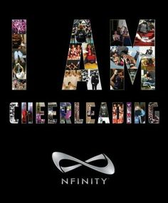 the cover of i am cheerleadinging, with pictures of people in letters and numbers