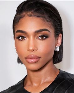 Lori Harvey Lips, Lori Harvey Glam, Lori Harvey Style Hair, Lori Harvey Cornrows, Lori Harvey Short Hair, Lori Harvey Bun, Lori Harvey Bob, Lori Harvey Makeup, Bridal Makeup Black Women