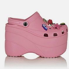 100 Perfect Ugliest Crocs Ideas in 2023 Crocs Store, Crocs Ideas, Platform Crocs, Pink Crocs, Shoe Dazzle, Platform Wedges, Mule Clogs, Mules Shoes, Being Ugly