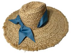 Designed for our women's hats with brass grommets. 3 inches wide and 40 inches long. Ends are heat-cut, so they will not fray. Blue Sun Hat With Curved Brim For Country Events, Blue Curved Brim Sun Hat For Country Events, Blue Hat Band For Spring Vacation, Blue Hat Bands For Summer, Blue Straw Hat For Country Events, Blue Flat Brim Hat Bands For Vacation, Blue Brimmed Straw Hat For Country Events, Casual Blue Hat Band For Country Events, Casual Blue Hat Bands For Country Events