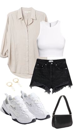 Summer Outfit Ideas, Looks Party, Causual Outfits, Simple Trendy Outfits, Cute Everyday Outfits, Teenage Fashion Outfits, Casual Style Outfits, Lookbook Outfits, Teen Fashion Outfits