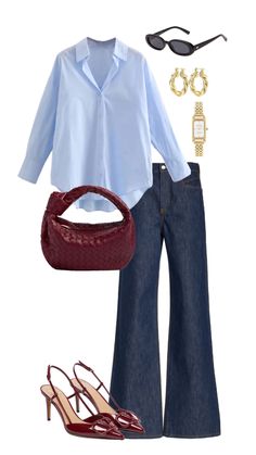 Mode Tips, Everyday Fashion Outfits, Casual Day Outfits, Mode Casual, Classy Work Outfits, Casual Chic Outfit, Looks Chic