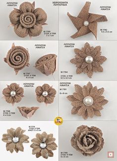 the instructions for how to make an origami flower