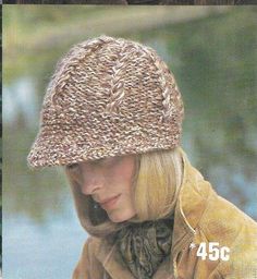 "Villawool Inca is a vintage 1970s knitting hat pattern booklet for four quick + easy hats. Four-page knitting instruction mini-booklet includes these designs: * Peaked Hat * Beret * Pull-On Hat * Hat With Turn-Back Brim ★ Size: * Average Head (22\") Yarn: * bulky weight (20 ply) yarn Needles: * 6.50 mm (US 10.5) knitting needles * 8.00 mm (US 11) knitting needles ★ This is a digital download and is delivered to you immediately upon receipt of payment. ★ Sale! 2 patterns for $7 with code: 2PATTE Vintage Hat Pattern, 70s Hats, Peaked Hat, Mini Booklet, Knitting Hat, Knitting Hats, Knit Beret, Hat Beret, Easy Knit