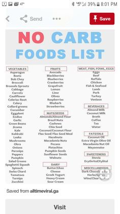 No Carb Foods, Carb Foods List, No Carb Food List, 500 Calorie, Flax Seed Recipes, Baking Soda Beauty Uses, No Carb Recipes, 1000 Life Hacks