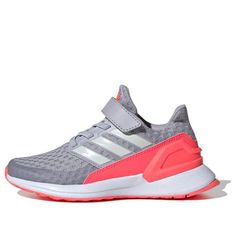 (KIDS) adidas Rapidarun Grey/Pink FV4034 (SNKR) Fashion Performance, Stylish Sneakers, Perfect Pair, Your Perfect, Adidas, Sneakers, Grey, Pink