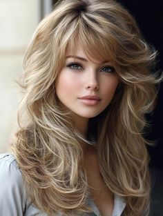 Gray Hair Solutions, Shag Hairstyle, Layered Curls, Long Face Shapes, Cool Blonde Hair, Medium Curly, Diamond Face Shape, Blonde Tones, Medium Curly Hair Styles