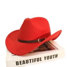 How many of you strive to spruce up your lifestyle? Opt for this cowboy hat. It is designed to provide extra sun protection with its wide brim feature, making it perfect for outdoor activities. This formal cap, made of high-quality wool, is highly appreciated by both boys and girls for its solid pattern work. A total necessity for your and your little one's wardrobe! Adjustable Wide Brim Felt Hat For Rodeo, Casual Sun Hat With Flat Brim For Western-themed Events, Casual Flat Brim Sun Hat For Western-themed Events, Western Style Travel Bucket Hat, Country Style Wide Brim Fedora For Outdoor, Casual Adjustable Felt Hat For Country Events, Adjustable Wide Brim Fedora For Rodeo, Western Style Short Brim Felt Hat For Beach, Wide Brim Sun Hat For Western-themed Events