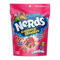 a bag of nerds gummy clusters