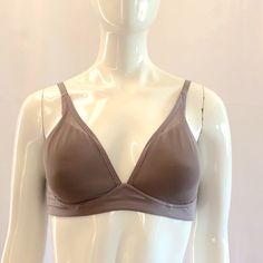 Color: Lnrr (Lunar Rock) Comfortable Enough To Wear From Morning To Night, Its Silhouette Works Under Everything From Classic T-Shirts To Little Black Dresses. Fabric Next To The Skin Is Soft And Smooth While The Mesh Fabric Overlay Is Stretchy And Breathable. Soft Smooth Stretchy Breathable Everyday Fitted Soft Touch Bra, Soft Touch Fitted Everyday Bra, Fitted V-neck Bra With Soft Touch, Red Sports Bra, Lululemon Align Tank, Lululemon Bras, Little Black Dresses, Lululemon Energy Bra, Sheer Bra