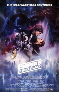 the empire strikes back movie poster