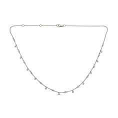 Dainty Floating Diamond Necklace - Alexis Jae Jewelry