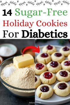 15 Diabetic-Friendly Holiday Cookie Recipes – Daily Zests for Wellness Best Sugar Free Cookies, Sugar Free Sugar Cookie Recipe, Low Sugar Desserts For Diabetics, Sugar Free Cookies For Diabetics, Low Sugar Christmas Cookies, Cookies For Diabetics, Easy Sugar Free Cookies, Sugar Free Sugar Cookies, Sugar Free Desserts For Diabetics